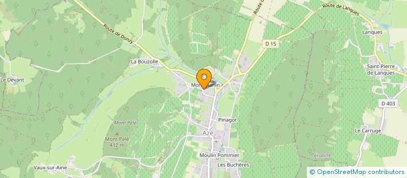 localisation de l'entreprise SCI LETOURNEAU  AZE