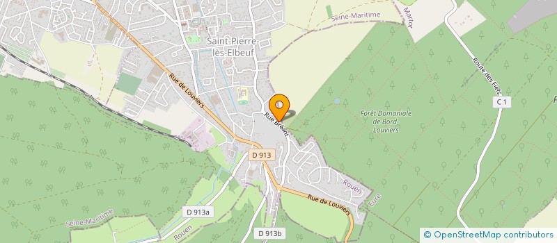 localisation de l'entreprise SCI LETOURNEUR CARTEL  MALAUNAY