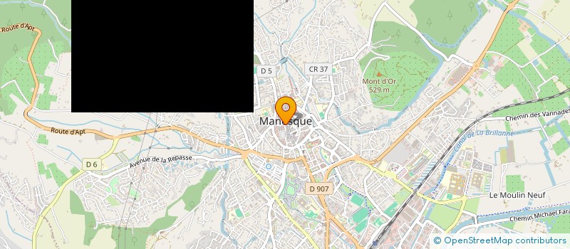localisation de l'entreprise SCI LETREIZEBIS à MANOSQUE