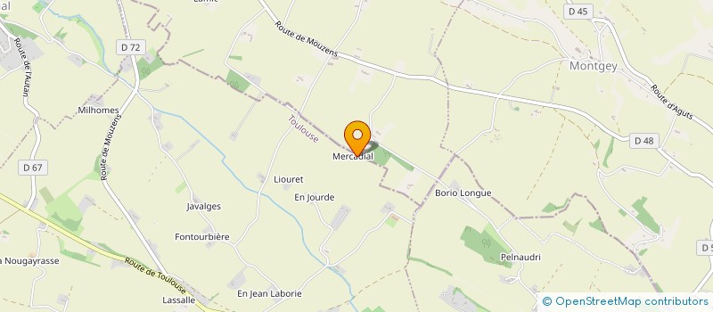 localisation de l'entreprise SCI LETROISAS  SAINT-JULIA