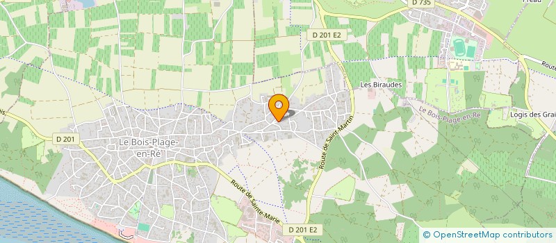 localisation de l'entreprise SCI LETSEA  LE BOIS-PLAGE-EN-RE