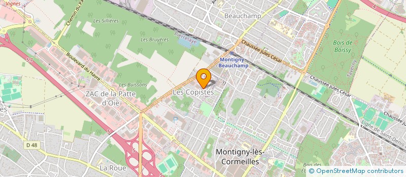 localisation de l'entreprise SCI LETTY  HERBLAY-SUR-SEINE