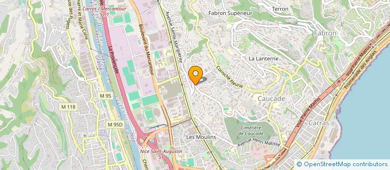 localisation de l'entreprise SCI LETUDE à NICE