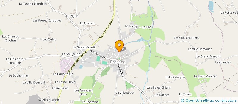 localisation de l'entreprise SCI LETURGIE SAGORY  BREHAND