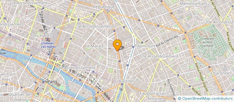localisation de l'entreprise SCI LEUCATE MALAGAITO à PARIS