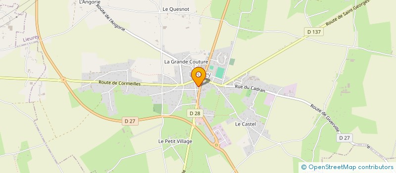 localisation de l'entreprise SCI LEUCOROYALTAISE  LIEUREY