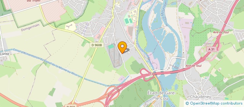 localisation de l'entreprise SCI LEUCQUOISE  TOUL