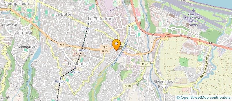 localisation de l'entreprise SCI LEUNG TACK YW à SAINT-DENIS