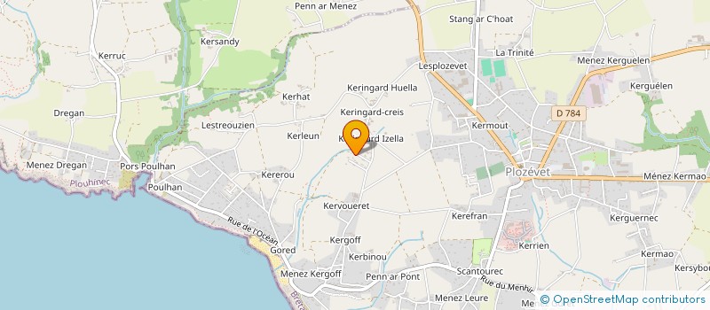 localisation de l'entreprise SCI LEURETTE  PLOZEVET