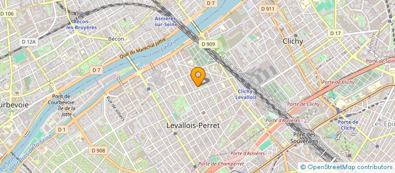 localisation de l'entreprise SCI LEV 34 à LEVALLOIS-PERRET