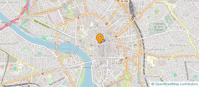 localisation de l'entreprise SCI LEV  TOULOUSE