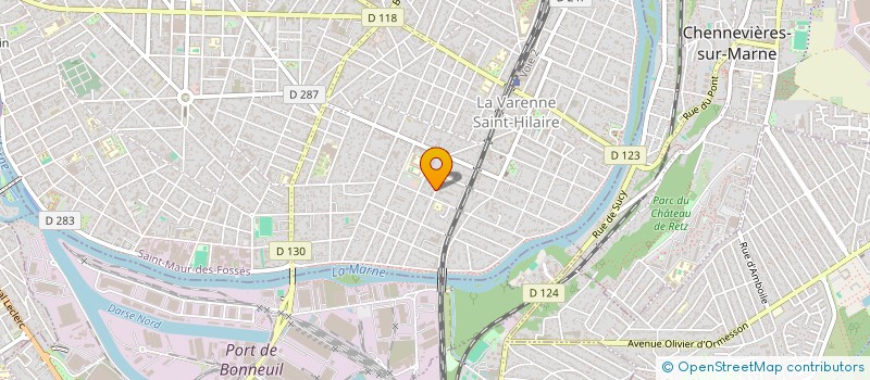 localisation de l'entreprise SCI LEV IMMOBILIER à SAINT-MAUR-DES-FOSSES