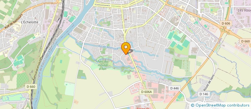 localisation de l'entreprise SCI LEVA  ST MARTIN DU TERTRE