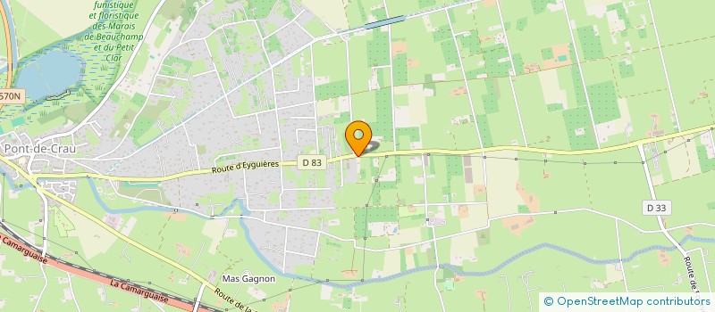 localisation de l'entreprise SCI LEVADON à ARLES