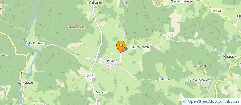 localisation de l'entreprise SCI LEVAL  SAINT-JEURES