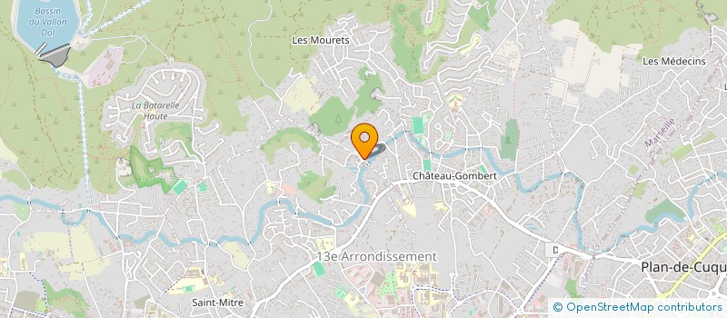 localisation de l'entreprise SCI LEVANA INVEST à MARSEILLE