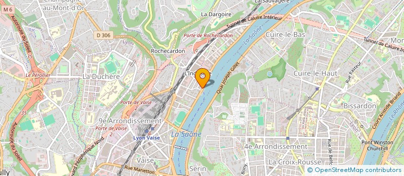 localisation de l'entreprise SCI LEVANT IMMO  LYON