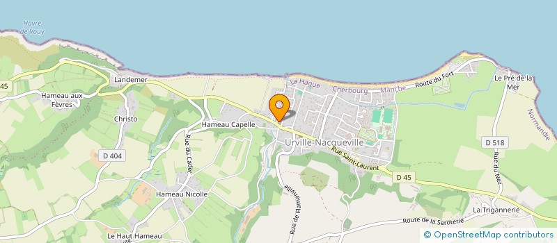 localisation de l'entreprise SCI LEVASSEUR  LA HAGUE