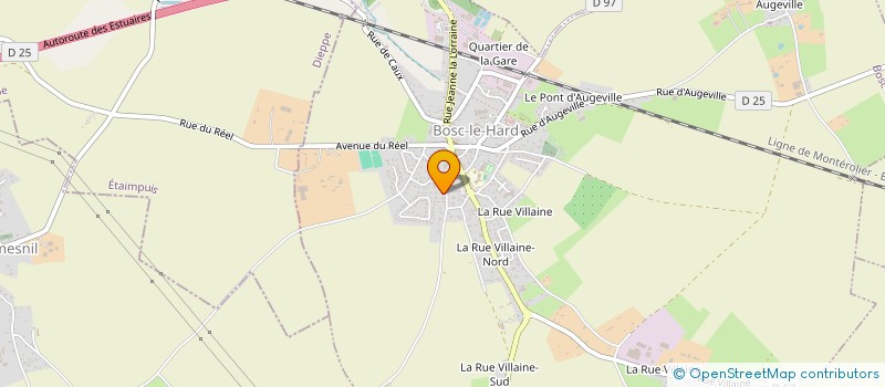 localisation de l'entreprise SCI LEVASSEUR  BOSC-LE-HARD