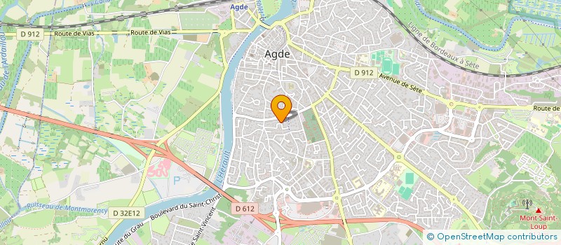 localisation de l'entreprise SCI LEVAVASSEUR à AGDE