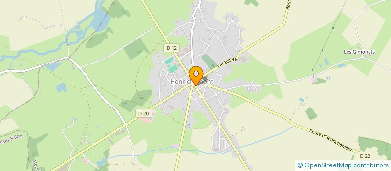 localisation de l'entreprise SCI LEVEILLE  HENRICHEMONT