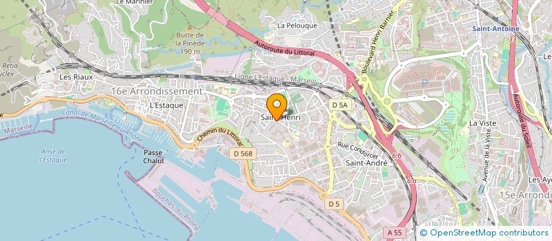 localisation de l'entreprise SCI LEVEL à MARSEILLE