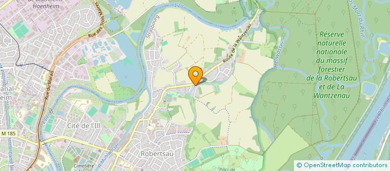 localisation de l'entreprise SCI LEVENTINA  STRASBOURG