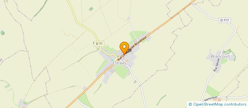 localisation de l'entreprise SCI LEVEQUE GERARD-MOREAU  ESTREES