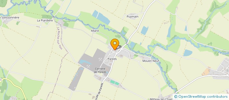 localisation de l'entreprise SCI LEVEQUE IMMO  LA JAUDONNIERE