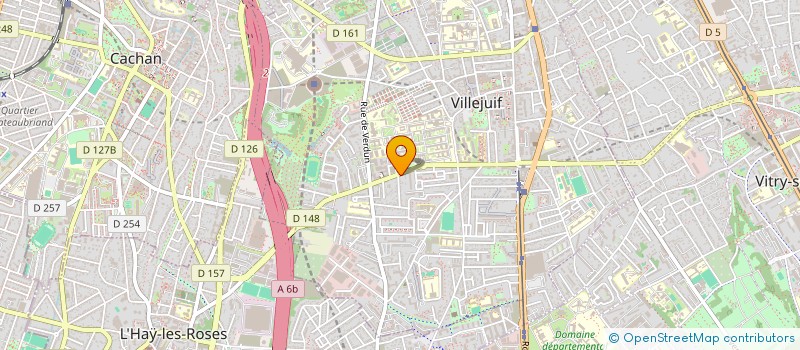 localisation de l'entreprise SCI LEVESQUE MANEVAL à VILLEJUIF