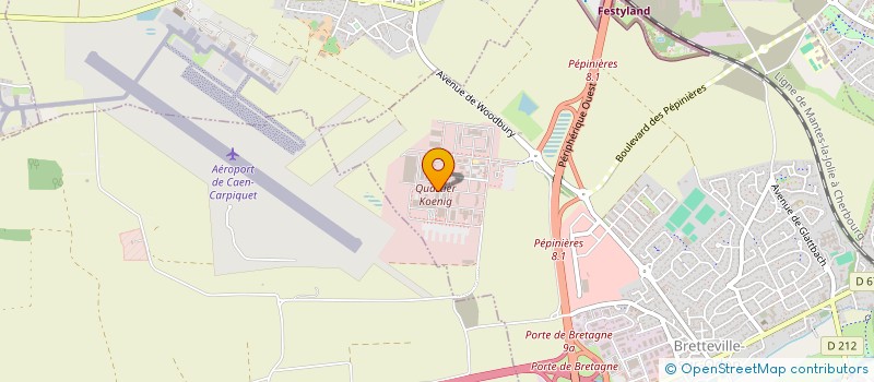 localisation de l'entreprise SCI LEVIA  BRETTEVILLE-SUR-ODON