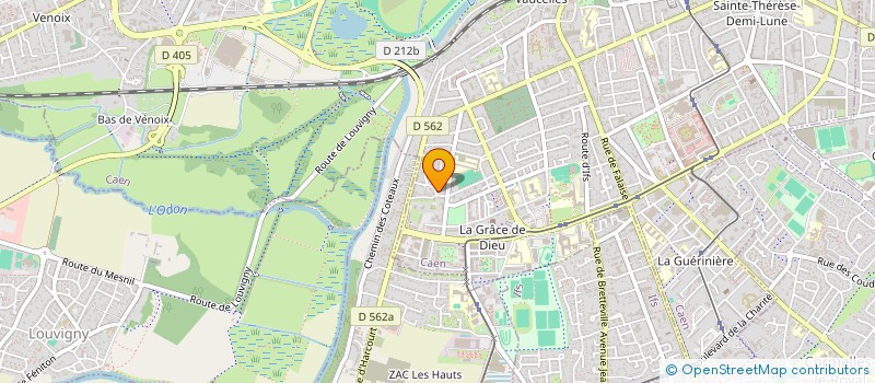 localisation de l'entreprise SCI LEVIONNOIS ET CO à CAEN