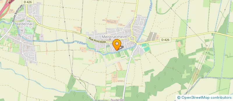 localisation de l'entreprise SCI LEVISA  MEISTRATZHEIM