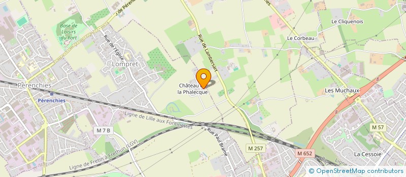 localisation de l'entreprise SCI LEWISU  LOMPRET