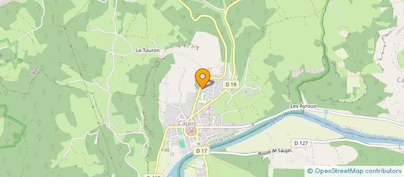 localisation de l'entreprise SCI LEX  CAJARC