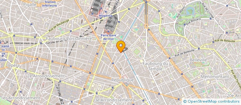 localisation de l'entreprise SCI LEX  PARIS