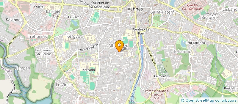 localisation de l'entreprise SCI LEX à VANNES