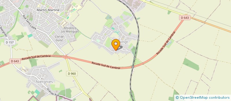 localisation de l'entreprise SCI LEX  AWOINGT