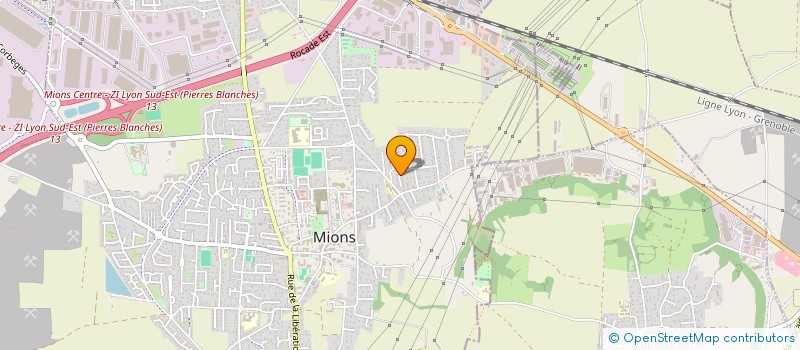 localisation de l'entreprise SCI LEXCIE  MIONS