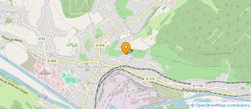 localisation de l'entreprise SCI LEXI IMMO  NEUVES-MAISONS