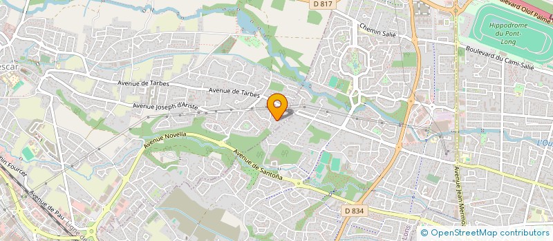 localisation de l'entreprise SCI LEXPERT  LESCAR