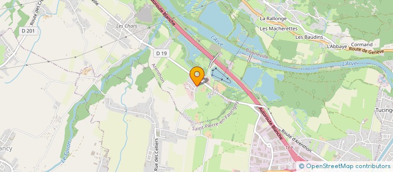 localisation de l'entreprise SCI LEY  ARENTHON