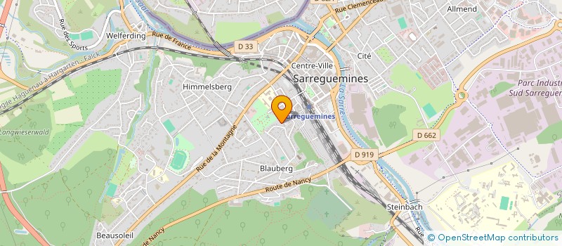 localisation de l'entreprise SCI LEYAN  REMELFING