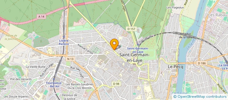 localisation de l'entreprise SCI LEYKA  SAINT-GERMAIN-EN-LAYE