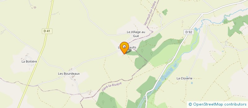 localisation de l'entreprise SCI LEYLANDIES  VERNEUIL-SUR-INDRE