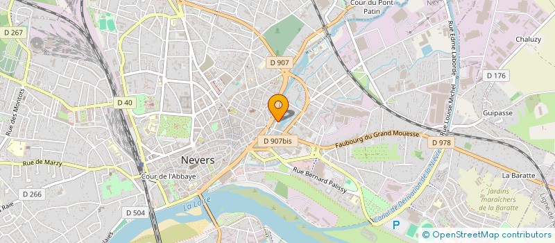 localisation de l'entreprise SCI LEYMONIE  NEVERS