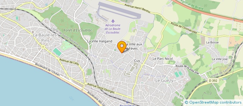 localisation de l'entreprise SCI LEYMU  LA BAULE-ESCOUBLAC