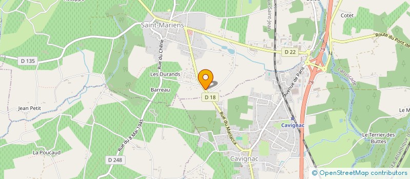 localisation de l'entreprise SCI LEYNEY  SAINT-MARIENS