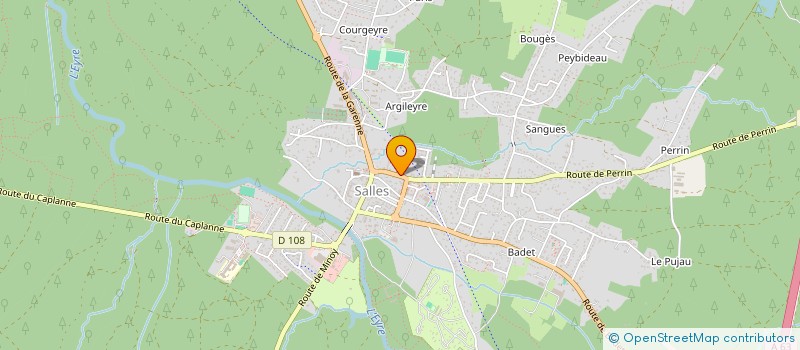 localisation de l'entreprise SCI LEYRE  MIOS