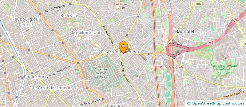 localisation de l'entreprise SCI LEYRIS  PARIS